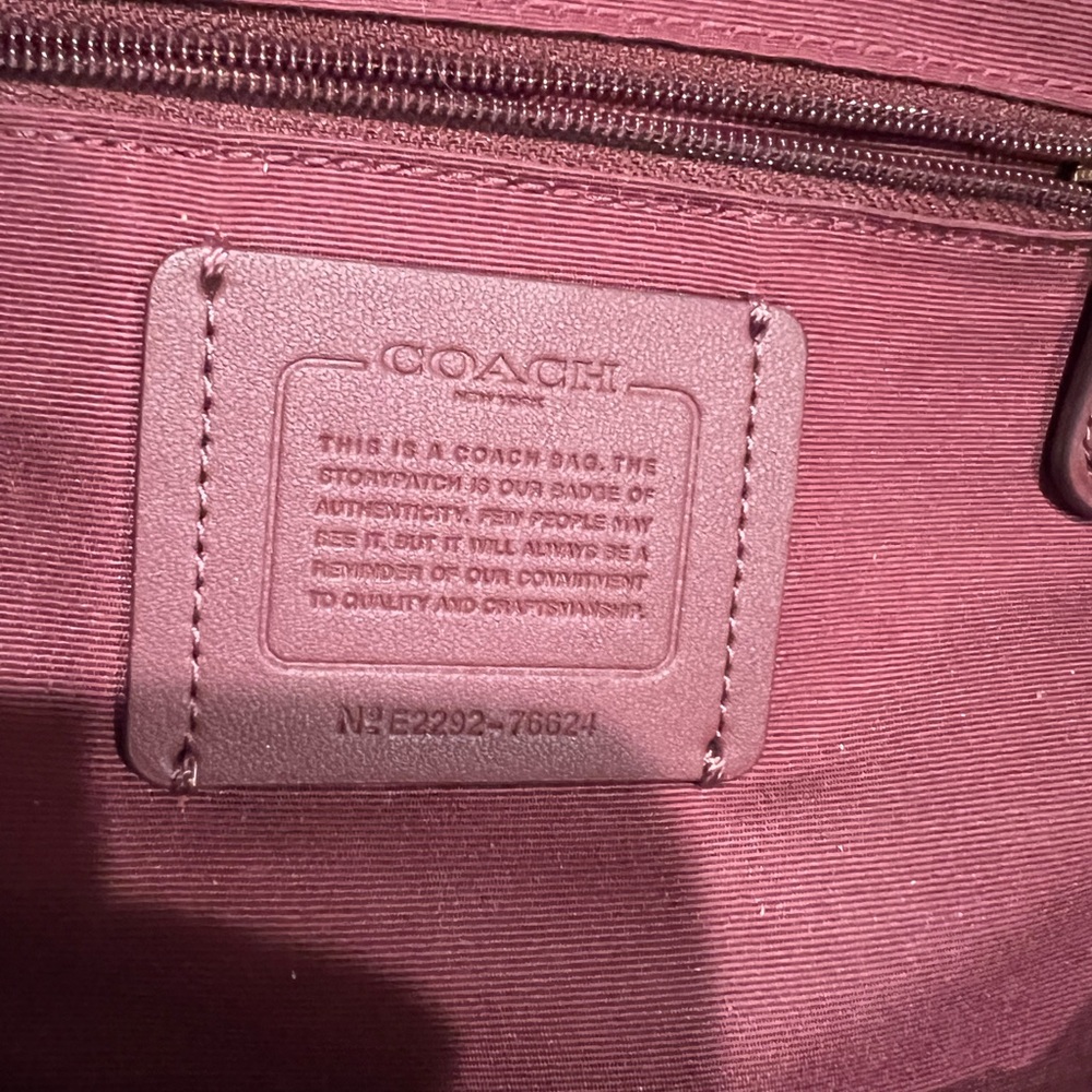 Coach signature  Jordyn leather backpack - Picture 5 of 6